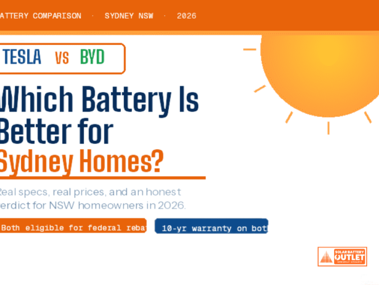 Tesla Powerwall vs BYD Australia