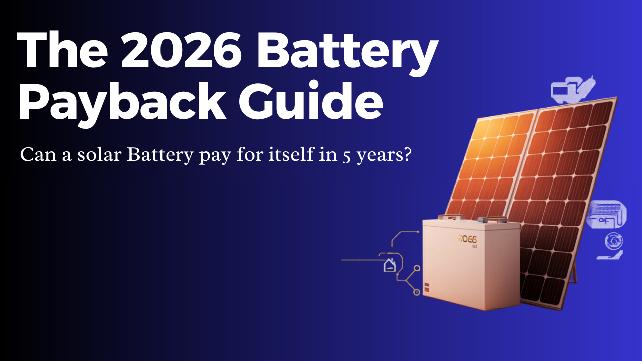 The 2026 Battery Payback Guide