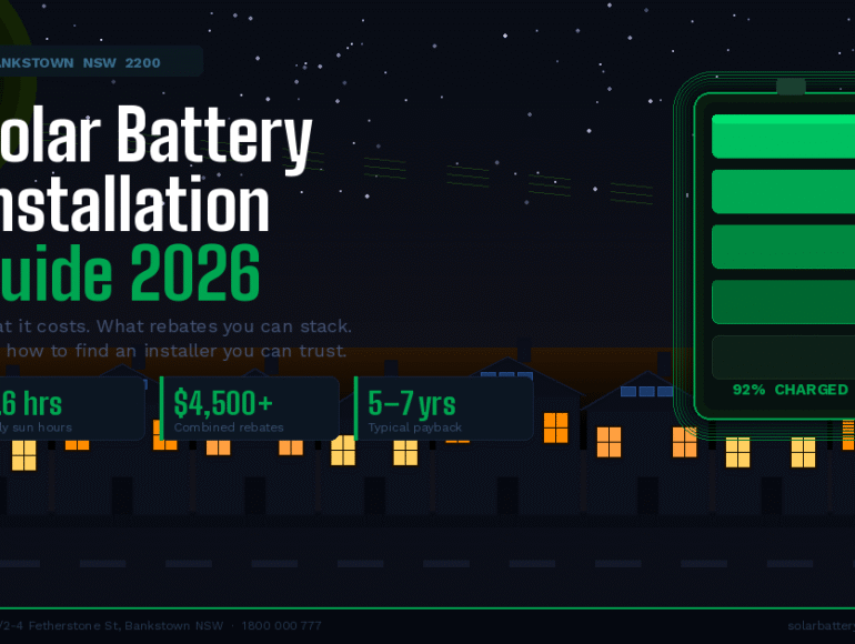 bankstown solar battery installers