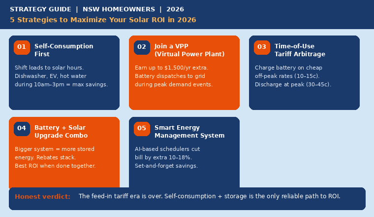 5 strategies to maximize solar ROI