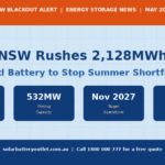NSW Blackout: Govt Rushes 2,128MWh Grid Battery Now