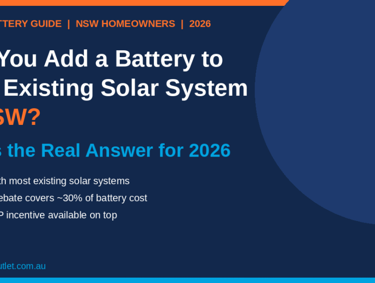Can You Add a Battery to Your Existing Solar System in NSW