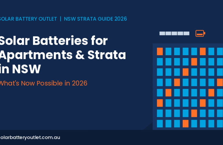 Solar Batteries for Apartments and Strata in NSW