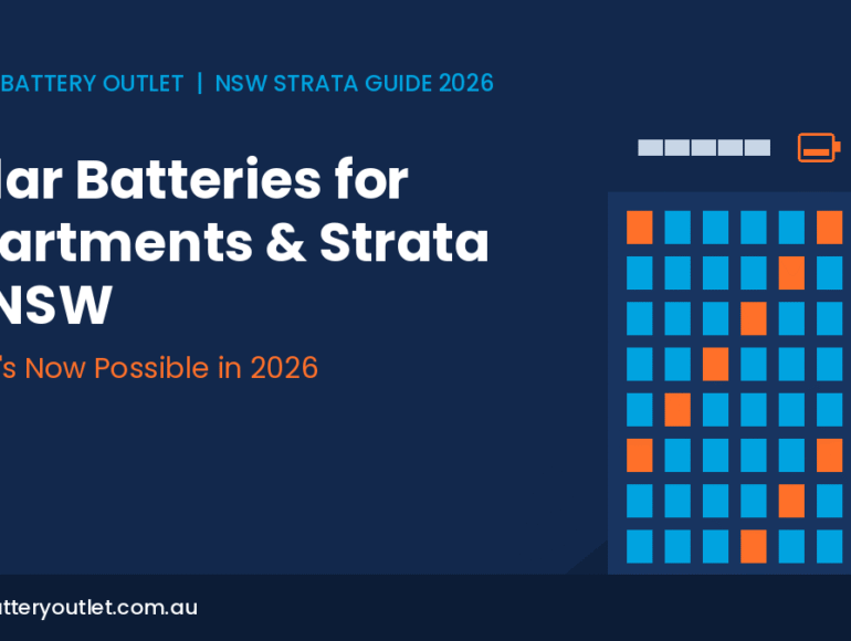 Solar Batteries for Apartments and Strata in NSW