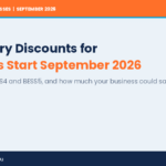 NSW Battery Discounts for Businesses Start September 2026