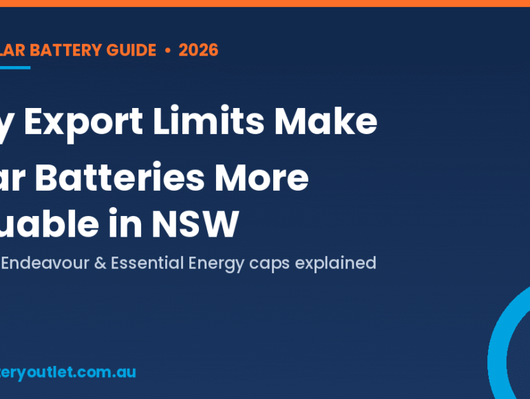 Why Export Limits Make Solar Batteries More Valuable in NSW