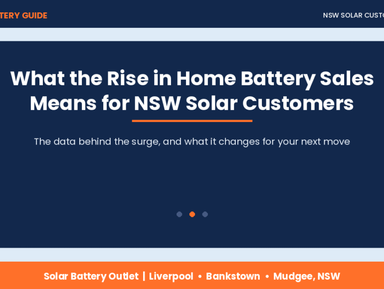 Home Battery Sales Surge