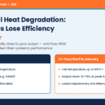 Solar Panel Heat Degradation