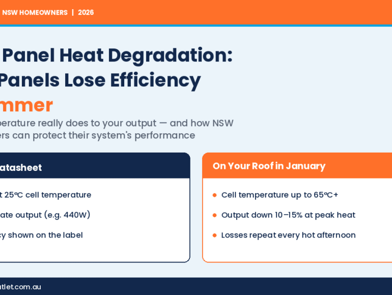 Solar Panel Heat Degradation