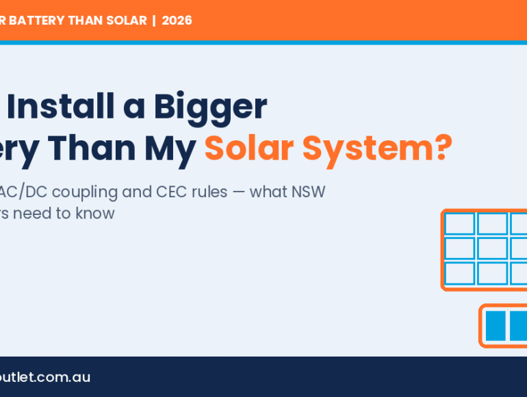 Can I install a bigger battery than my solar system