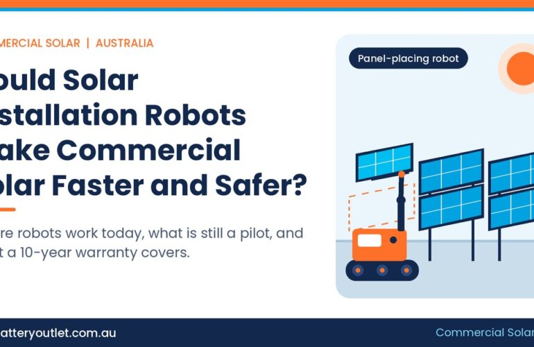 Could Solar Installation Robots Make Commercial Solar Projects Faster and Safer in Australia